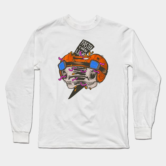 Faster than light Long Sleeve T-Shirt by Bishok